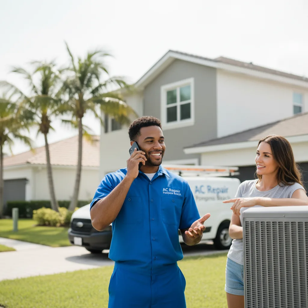 AC Repair Pompano Beach customer support in Knightdale